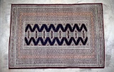 Pakistani Bokhara Handknotted Wool 3' 3” x 5' 4” Area Rug