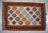 Kilim Wool 2' 1” x 3' 3” Area Rug