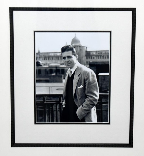 Framed Photograph of Younger Gary Player
