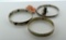 Lot of Stuart Nye (Asheville, NC) Hand Wrought Sterling Silver or Copper Art Jewelry