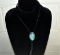 Pawn Silver & Turquoise Bolo Tie