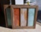 Pair of Stained Glass Window Panels