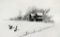 Louis Jones (American, XX-XXI) “Snowscape II” Ltd. Ed. Lithograph , Nicely Framed