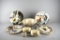 Eight Pieces Lenox “Winter Greetings” Dinnerware