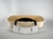 The Pampered Chef Stoneware Baking Dish & Crinkle Cutter