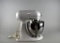Kitchen Aide Artisan White Stand Mixer with Stainless Bowl & Three Attachments