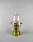 Brass & Glass Oil Lamp