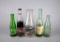 Lot of Vintage Soda / Milk Bottle from Asheville, NC: 7Up, Tru-Ade, Biltmore, Vess, Quality
