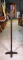 Vintage Wood and Metal Hat and Coat Rack