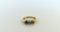 Three Round Cut Diamond (1 Carat) and 14K Gold Ring, Size 7.25