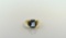 Blue Topaz and 10K Gold Ring, Size 7