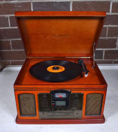 Crosby Model CR2405C-PA Stereo System Tuner / Phono / CD / Cassette Tape