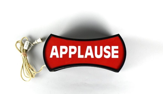 Electric “On Air” / “Applause” Light Box or Sign