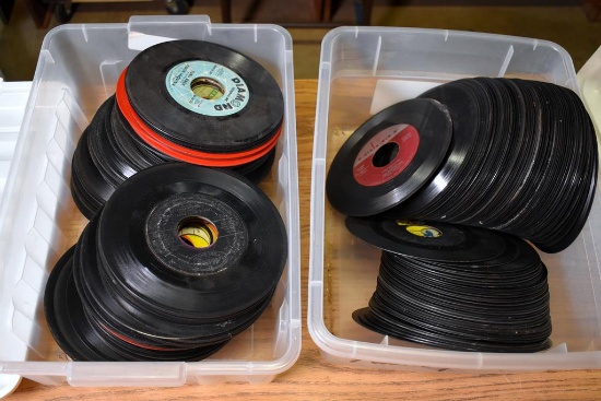 Lot of Vinyl 45 Speed Records