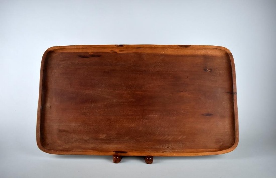 Mountain Maid in Haiti Rectangular Wooden Tray