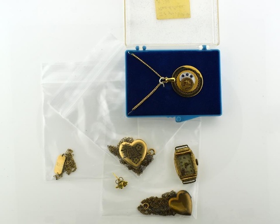 Lot of Vintage Gold Filled Jewelry Pieces
