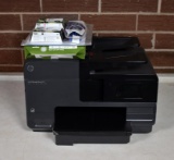 HP OfficeJet Pro 8610 Printer / Copier / Scanner / Fax / Web with Paper, Ink, Cables, CD, Document