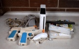 Nintendo Wii Gaming System with Controllers, Manual and Games