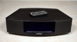 Black Bose Wave Music System IV Radio and CD Player with Remote & Document