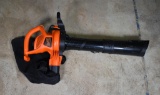 Black and Decker BV5600 Electric Leaf Blower Vac with Bag