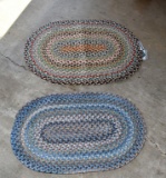 Four Capitol Earth Rugs Floor Mats of Two Different Pattern Colors