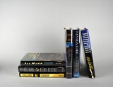 Lot of Six Nevada Barr Hard Back Books with Some Autographs