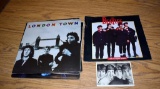 Lot of Five Beatles or Former Band Members' 33 Vinyl Albums, Scrapbook Calendar, & Postcard