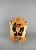 Dano Farrucci Christmas Themed Beverage Crock