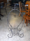 Wrought Metal Firewood Stand