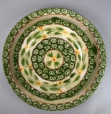 Temp-tations “Old World Green” Sixteen Piece Dinnerware Set Plus