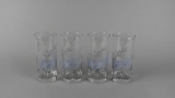 Set of Four Pfaltzgraff “Winter Frost” Tumblers