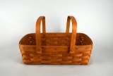 Longaberger 14” Two Handle Basket, 1992