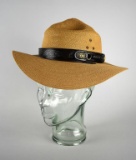 Stratton “National Parks Service” Woven Hat with Tooled Leather Band Style 440B