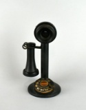Antique Candlestick Rotary Dial Telephone