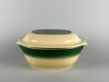 Longaberger American Craft Ivy Two Quart Oval Covered Casserole