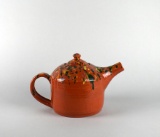 Studio Art Pottery Red Ware Tea Pot