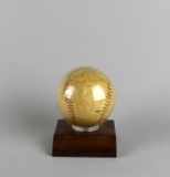 Vintage 1960s Era Baseball Signed by Pro Players
