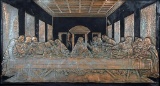 Relief Copper Panel of “The Last Supper”