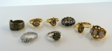 Lot of Costume Jewelry Rings