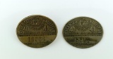 Two 1941 NC Chauffeur License Badges