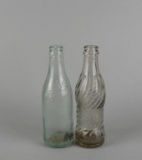 Two Vintage Chero Cola Glass Bottles