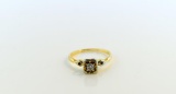 Vintage Diamond and 14K Gold Ring, Size 7.75
