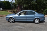 2005 Jaguar X-Type 3.0L AWD Sedan Auto. Zircon Blue with 94,575 mi., Leather, Sunroof, Alloy Wheels