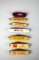 Lot of Seven Small Vintage Coca-Cola Advertising Pocket Knives