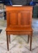 Circa 1830 Hand Made Sheraton Cherry Secretary Desk with Cubby Hole Book Hutch, Virginia