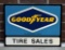 Metal Good Year Tire Sales Independent Dealer Advertisement Sign
