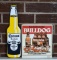 Lot of Two Metal Beverage Advertisement Signs: Mexican Corona & Canadian Bulldog