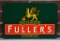 Griffin Brewery Fuller's Porcelain & Metal Advertisement Sign