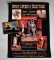 Lot of Two Cowboy Themed Wall Art: Western Antique Auction & Framed Ardmore Cafe Thermometer