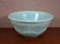Vintage Homer Laughlin “Appletree Green” Mixing Bowl with Embossed Trees